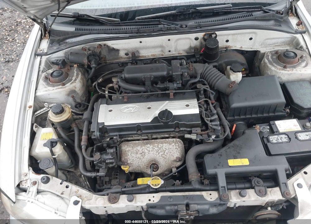 2001 HYUNDAI ACCENT GS VIN: KMHCG35C51U140323
