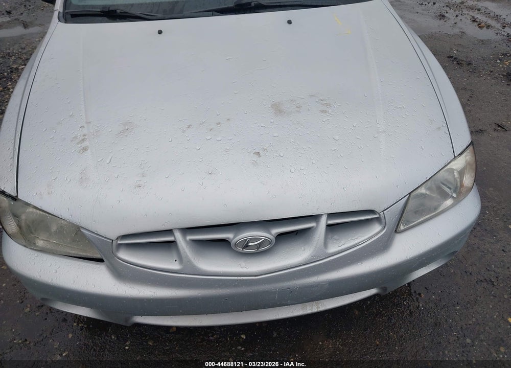 2001 HYUNDAI ACCENT GS VIN: KMHCG35C51U140323
