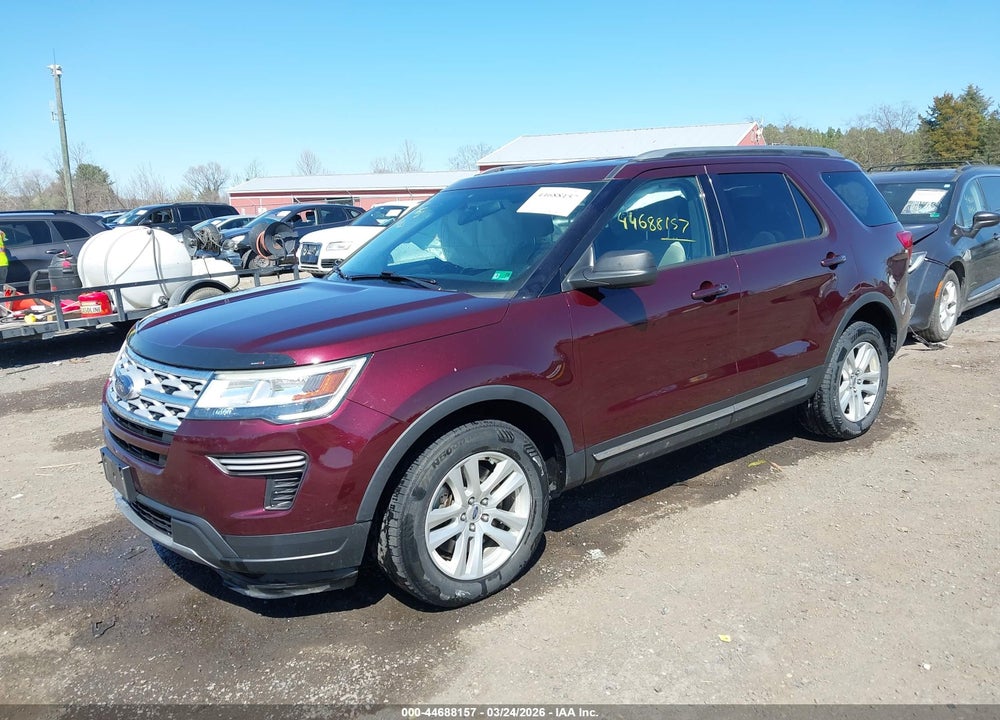 2018 FORD EXPLORER XLT VIN: 1FM5K8D80JGC52317