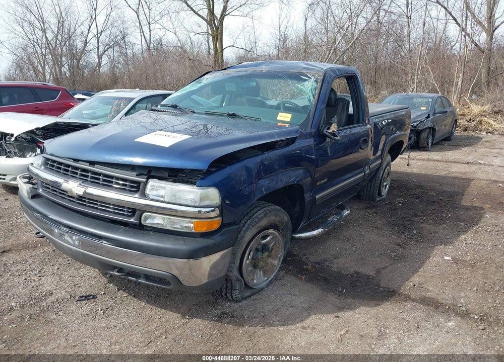 2002 CHEVROLET SILVERADO 1500 VIN: 1GCEK14V12Z247117