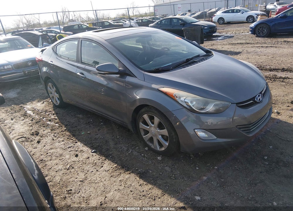2013 HYUNDAI ELANTRA LIMITED VIN: 5NPDH4AE3DH398258