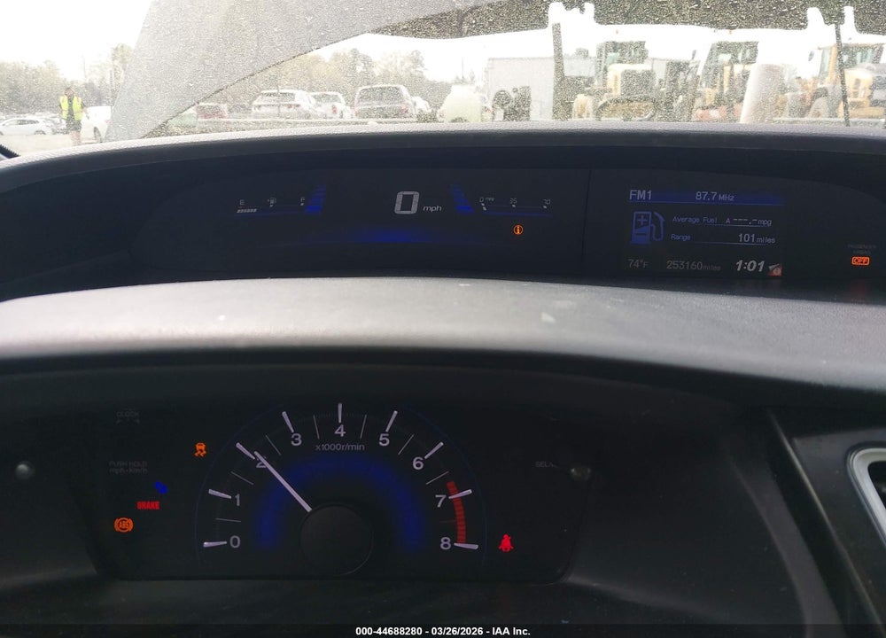 2013 HONDA CIVIC LX VIN: 2HGFG3A58DH526509