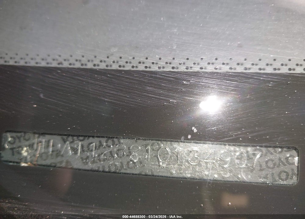 2001 TOYOTA ECHO VIN: JTDAT123210134907