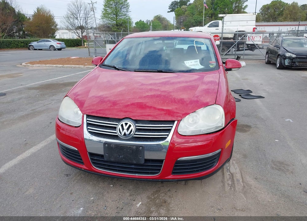 2008 VOLKSWAGEN JETTA S VIN: 3VWHM71K38M020331