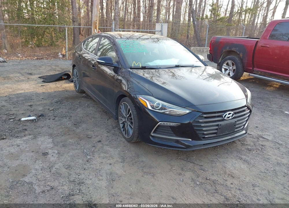 2018 HYUNDAI ELANTRA SPORT VIN: KMHD04LB2JU539084