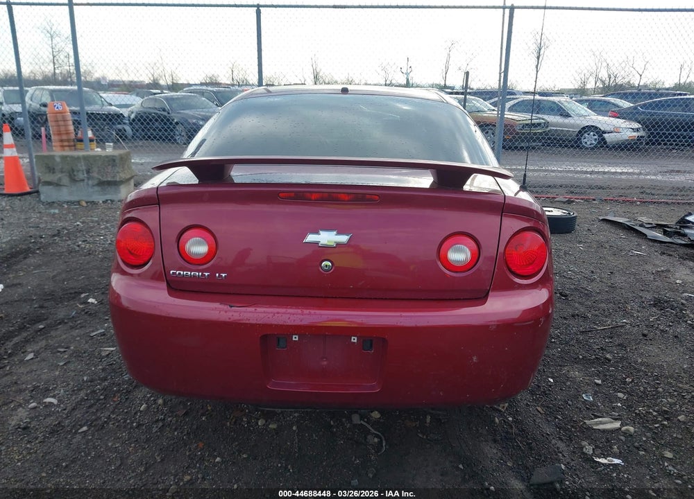 2008 CHEVROLET COBALT LT VIN: 1G1AL18F787205496