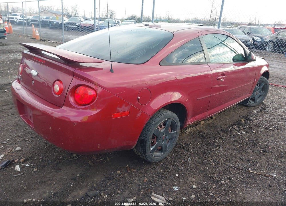 2008 CHEVROLET COBALT LT VIN: 1G1AL18F787205496