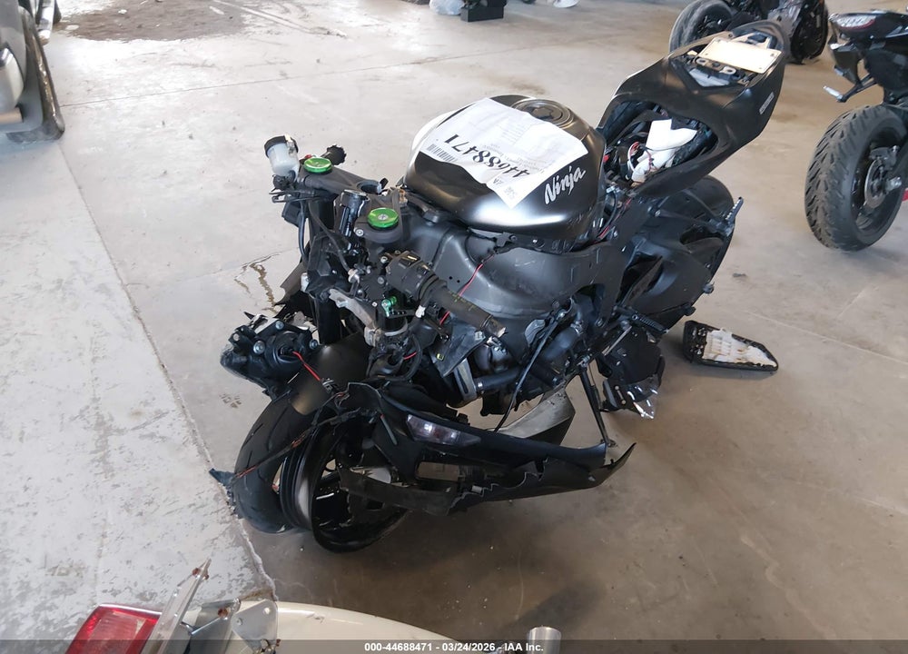 2015 KAWASAKI ZX636 F VIN: JKBZXJF16FA006600