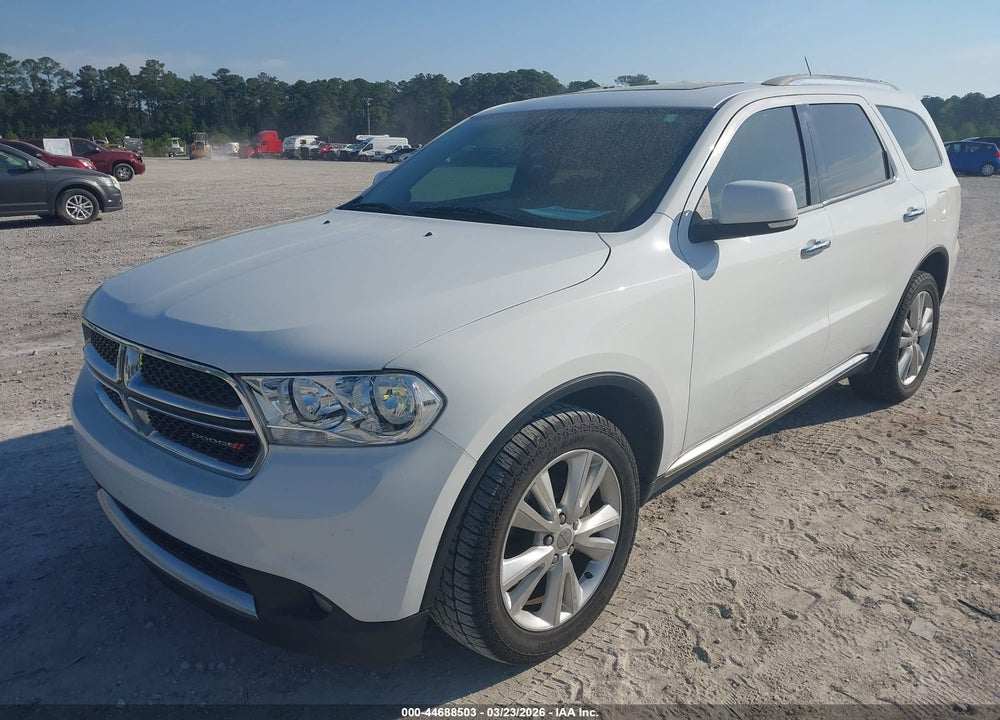 2013 DODGE DURANGO CREW VIN: 1C4RDHDG2DC694485