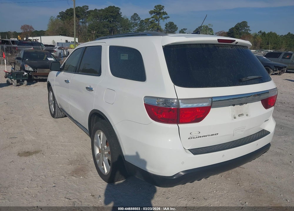 2013 DODGE DURANGO CREW VIN: 1C4RDHDG2DC694485
