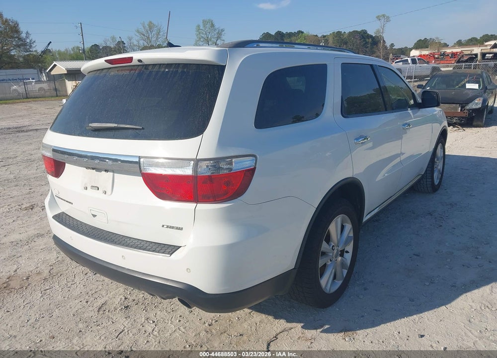 2013 DODGE DURANGO CREW VIN: 1C4RDHDG2DC694485