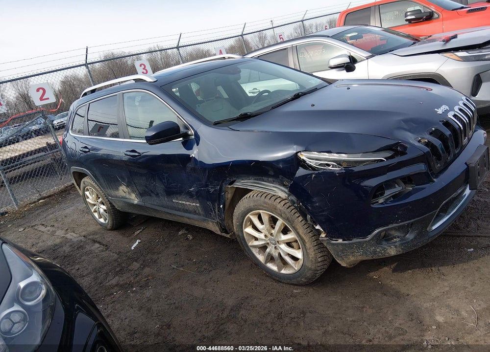 2016 JEEP CHEROKEE LIMITED VIN: 1C4PJMDS9GW174753