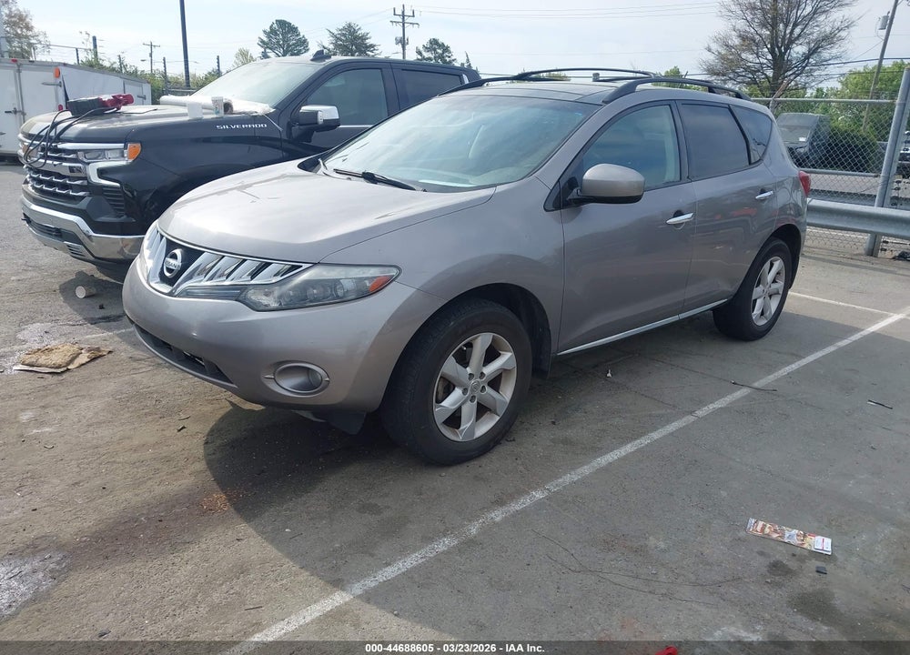 2010 NISSAN MURANO SL VIN: JN8AZ1MW5AW118420