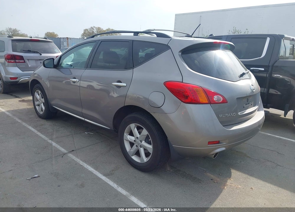 2010 NISSAN MURANO SL VIN: JN8AZ1MW5AW118420