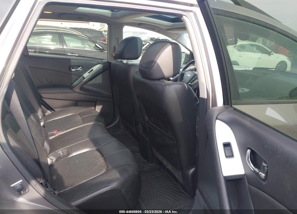 2010 NISSAN MURANO SL VIN: JN8AZ1MW5AW118420