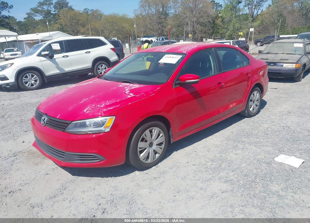 2012 VOLKSWAGEN JETTA 2.5L SE VIN: 3VWDP7AJ3CM372637