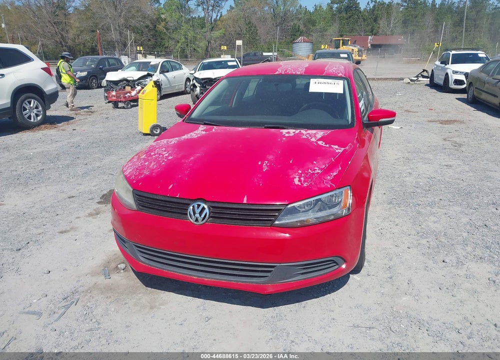 2012 VOLKSWAGEN JETTA 2.5L SE VIN: 3VWDP7AJ3CM372637