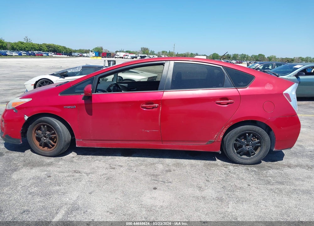 2012 TOYOTA PRIUS THREE VIN: JTDKN3DU7C1522096