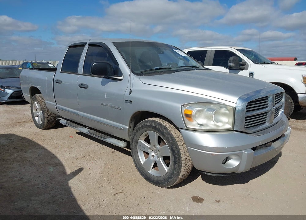 2007 DODGE RAM 1500 LARAMIE VIN: 1D7HA182X7S222173
