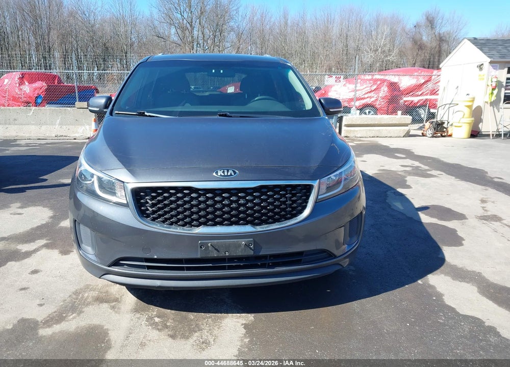 2016 KIA SEDONA LX VIN: KNDMB5C12G6119852