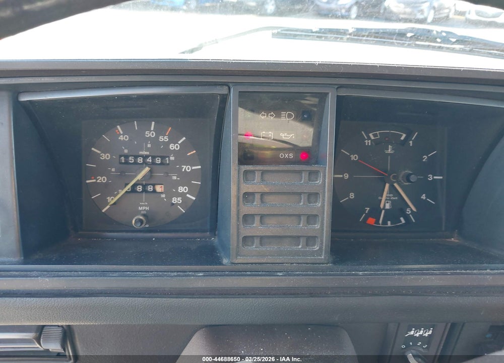1984 VOLKSWAGEN VANAGON BUS VIN: WV2YB0252EH053766