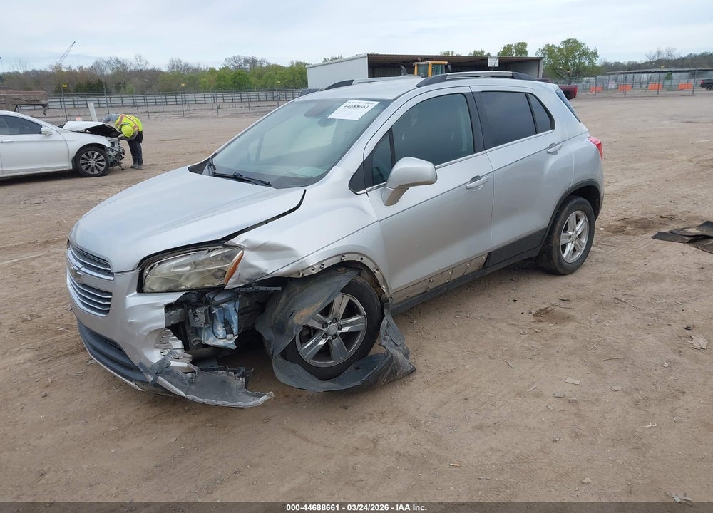 2016 CHEVROLET TRAX LT VIN: 3GNCJLSB6GL186321