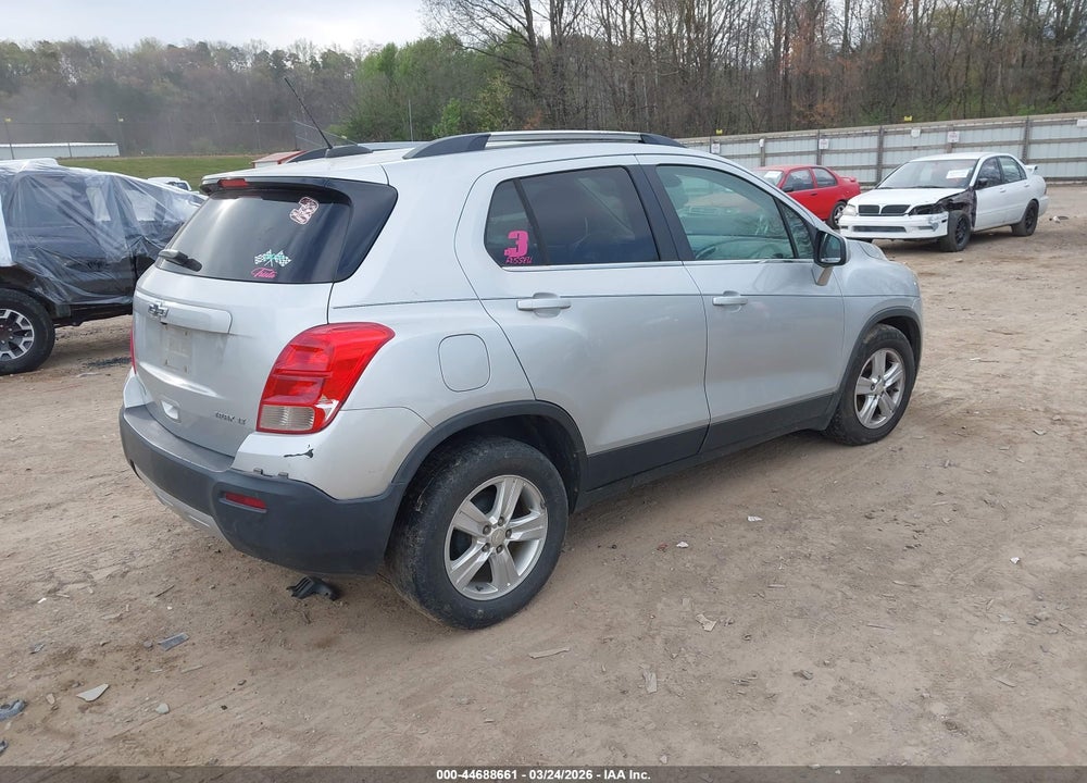 2016 CHEVROLET TRAX LT VIN: 3GNCJLSB6GL186321