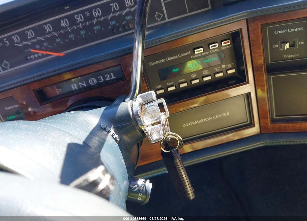 1989 CADILLAC DEVILLE VIN: 1G6CD515XK4217403