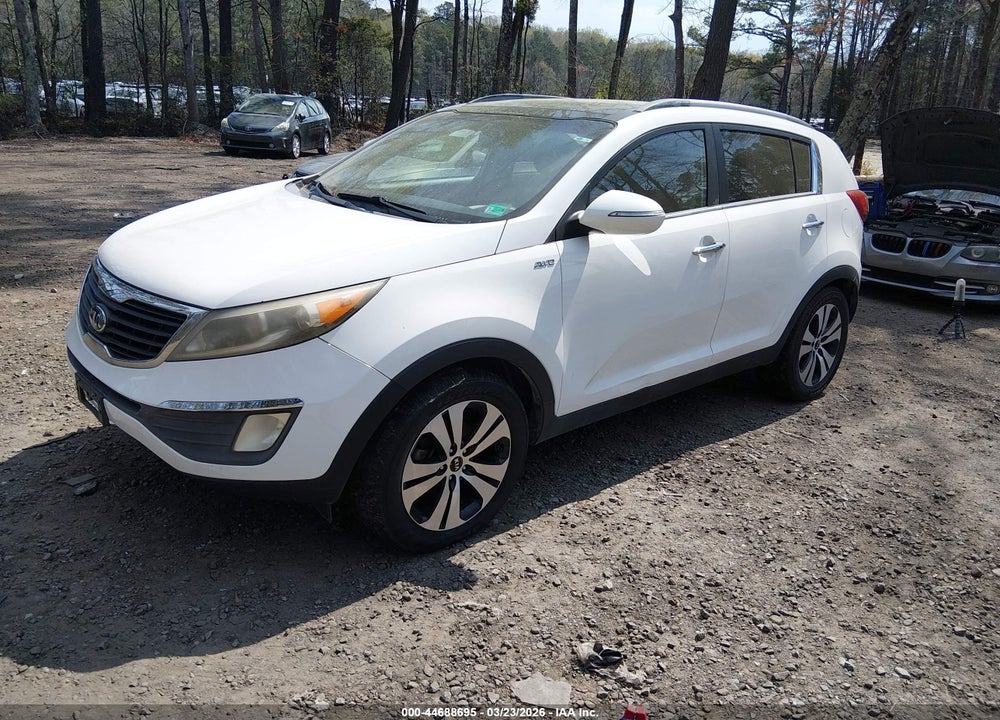 2013 KIA SPORTAGE EX VIN: KNDPCCA20D7528979