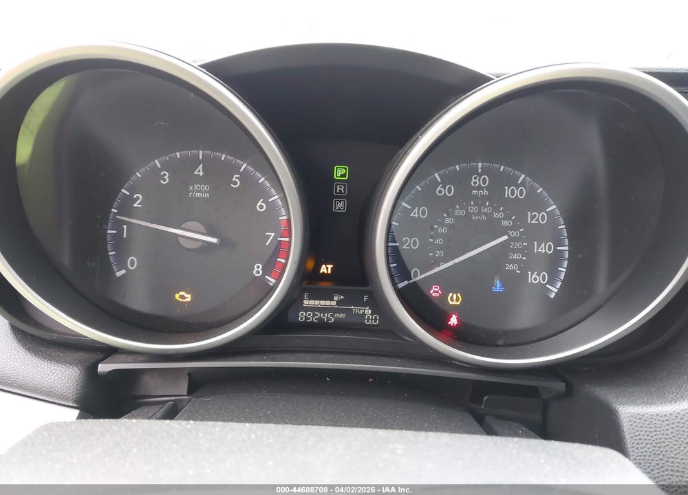 2012 MAZDA 3 VIN: JM1BL1VGXC1510821