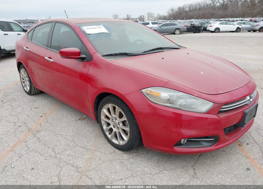 2013 DODGE DART LIMITED VIN: 1C3CDFCHXDD331614