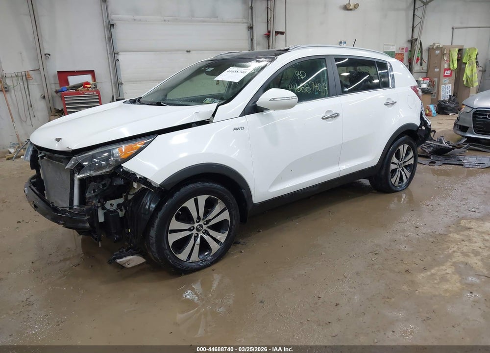 2011 KIA SPORTAGE EX VIN: KNDPCCA28B7137804