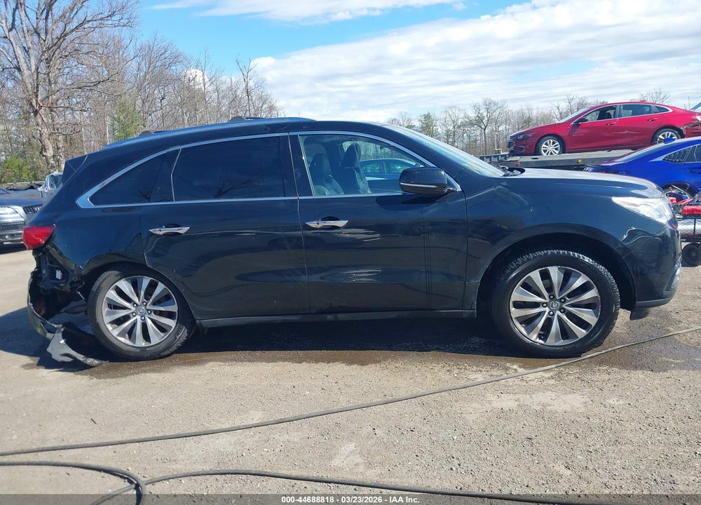 2014 ACURA MDX TECHNOLOGY PACKAGE VIN: 5FRYD4H45EB001125