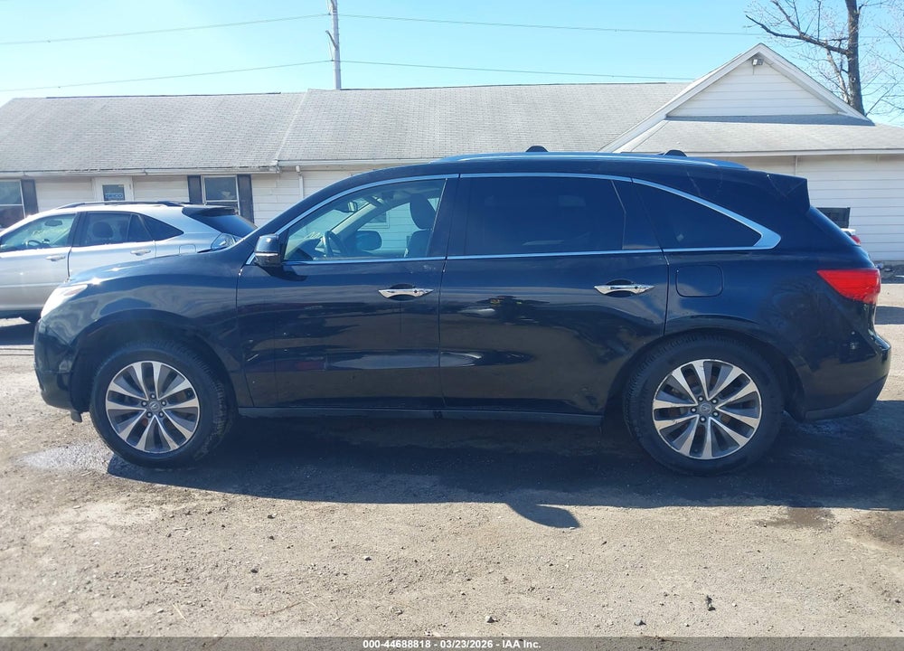 2014 ACURA MDX TECHNOLOGY PACKAGE VIN: 5FRYD4H45EB001125