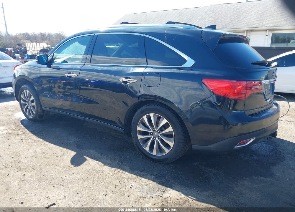 2014 ACURA MDX TECHNOLOGY PACKAGE VIN: 5FRYD4H45EB001125
