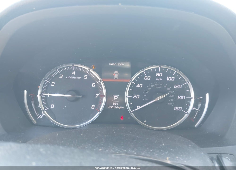 2014 ACURA MDX TECHNOLOGY PACKAGE VIN: 5FRYD4H45EB001125