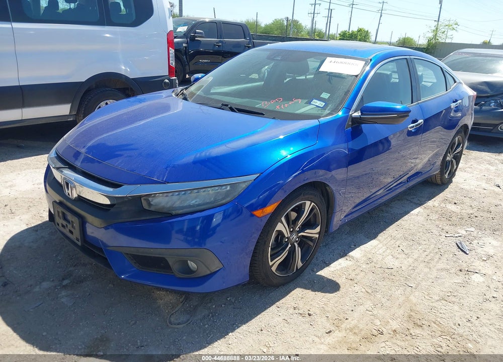 2016 HONDA CIVIC TOURING VIN: 19XFC1F90GE204232