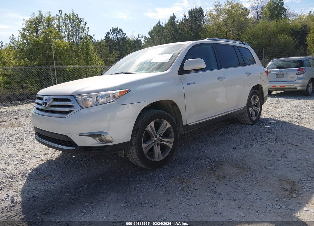 2013 TOYOTA HIGHLANDER LIMITED V6 VIN: 5TDYK3EH8DS126669