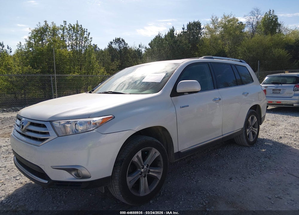 2013 TOYOTA HIGHLANDER LIMITED V6 VIN: 5TDYK3EH8DS126669