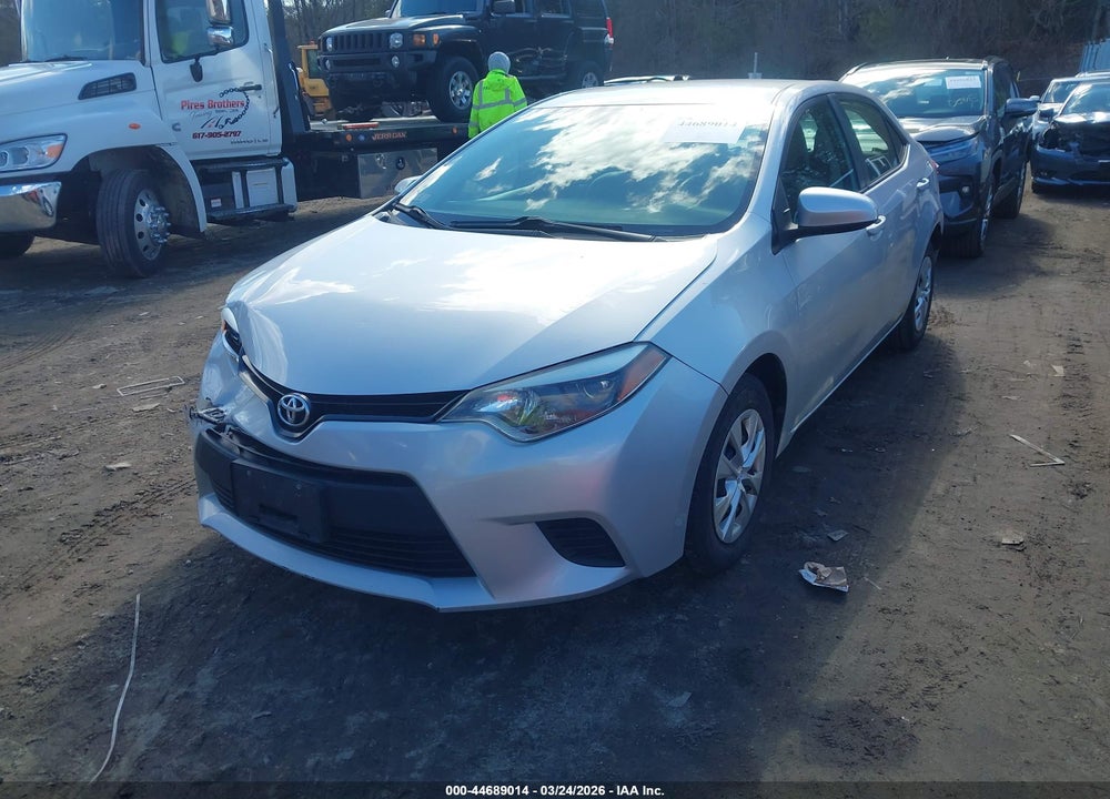 2016 TOYOTA COROLLA L VIN: 2T1BURHE5GC520079