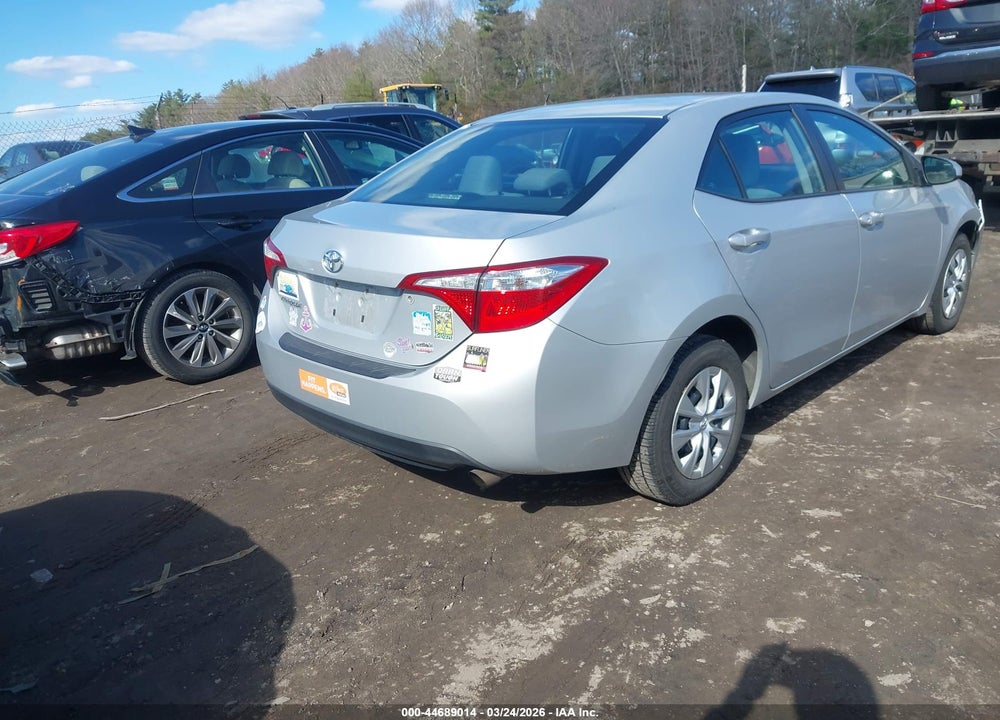 2016 TOYOTA COROLLA L VIN: 2T1BURHE5GC520079