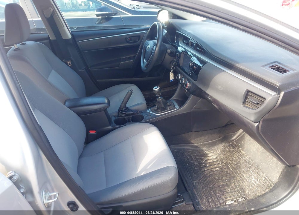 2016 TOYOTA COROLLA L VIN: 2T1BURHE5GC520079