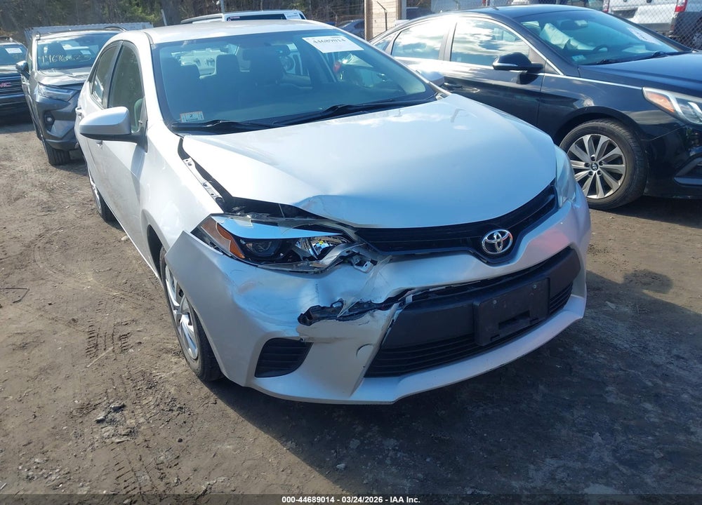 2016 TOYOTA COROLLA L VIN: 2T1BURHE5GC520079
