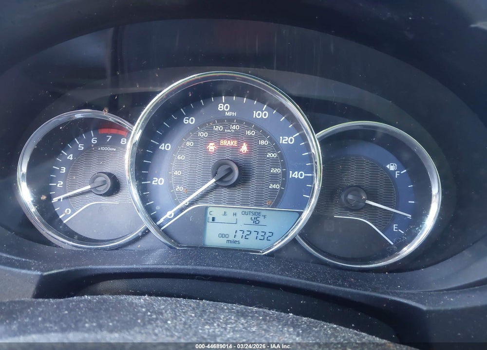 2016 TOYOTA COROLLA L VIN: 2T1BURHE5GC520079