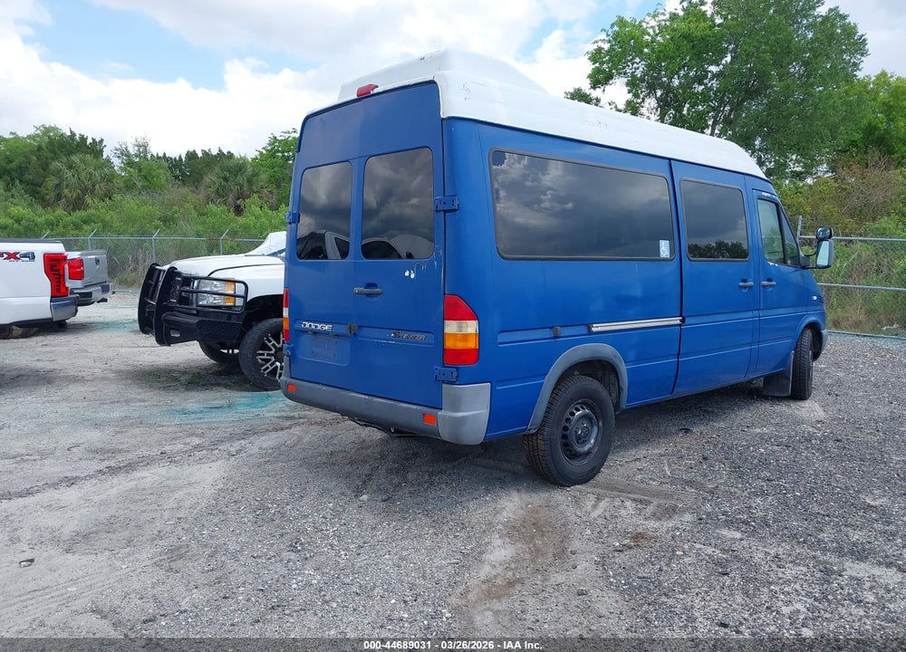 2005 DODGE SPRINTER WAGON 2500 SHC VIN: WD5PD644255714159