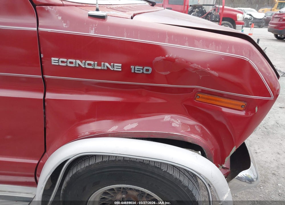 1990 FORD ECONOLINE E150 VAN VIN: 1FDEE14HXLHB57405