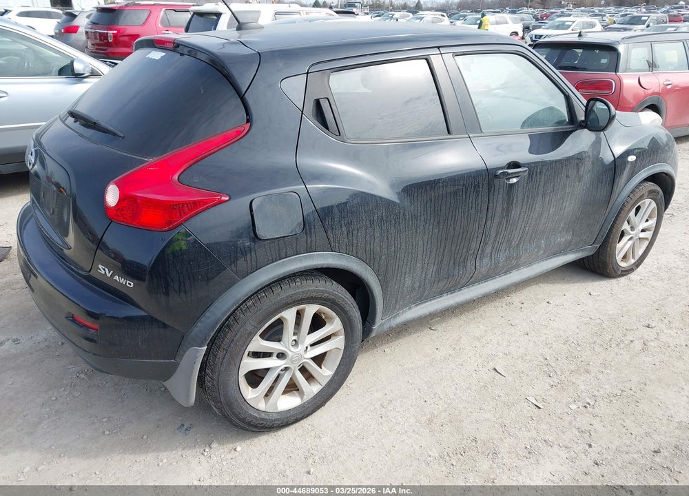 2011 NISSAN JUKE SV VIN: JN8AF5MV7BT018491