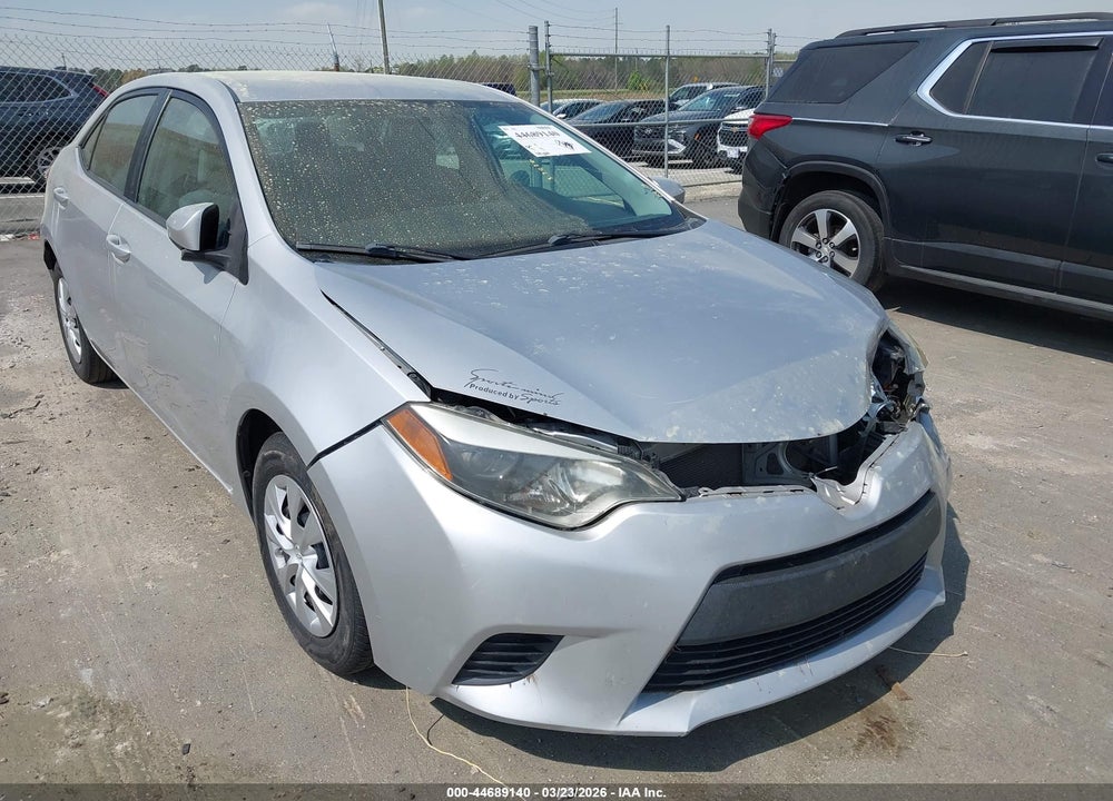2014 TOYOTA COROLLA L VIN: 5YFBURHE5EP152094