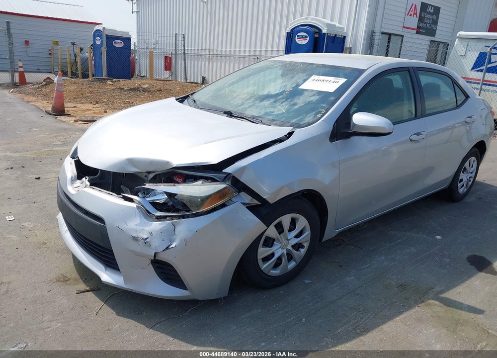 2014 TOYOTA COROLLA L VIN: 5YFBURHE5EP152094