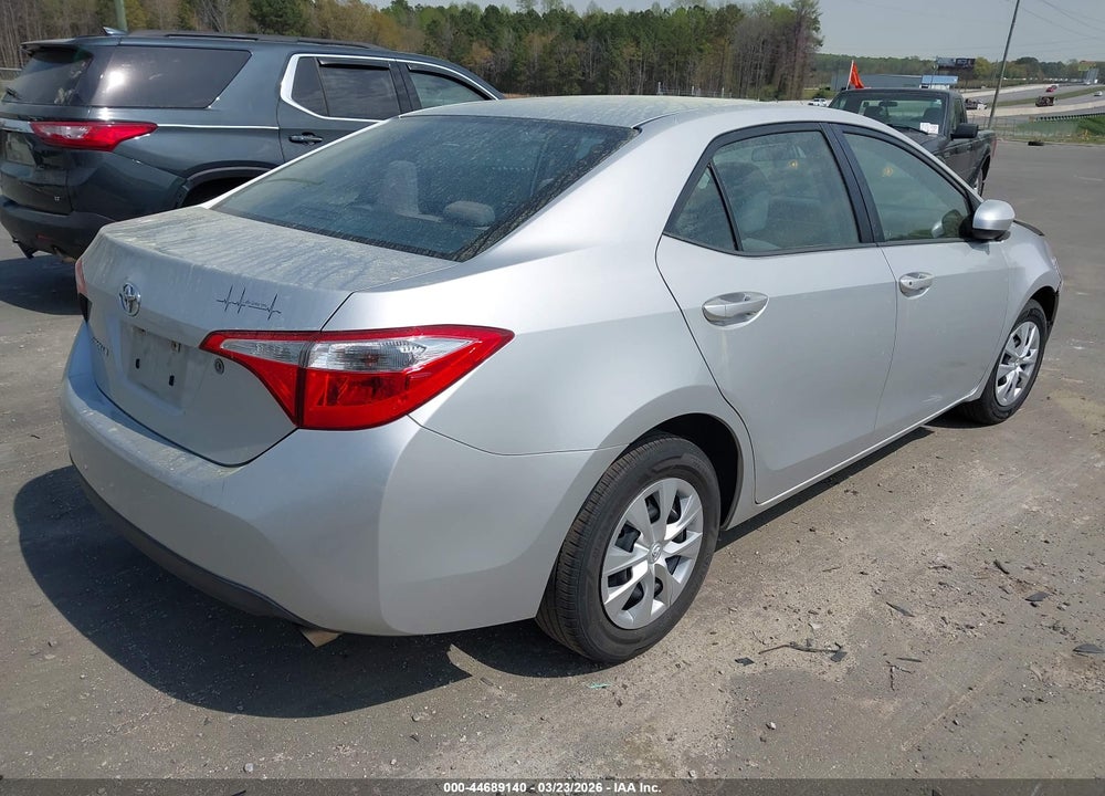 2014 TOYOTA COROLLA L VIN: 5YFBURHE5EP152094